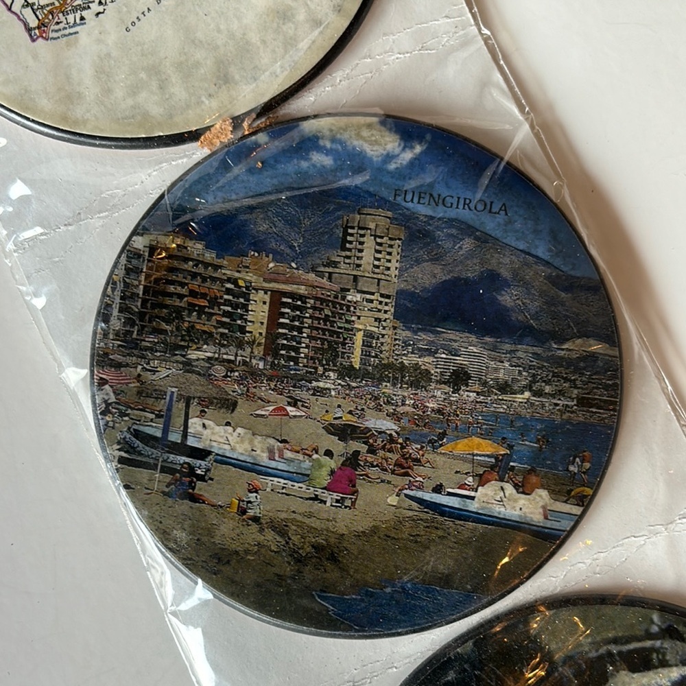 ⭐️Blue Scenic Coasters Set - Picture 4 of 8